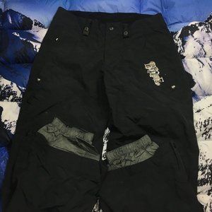 Bonfire Snowboarding Women's Black Fusion Series Snowboarding Pants Size Small